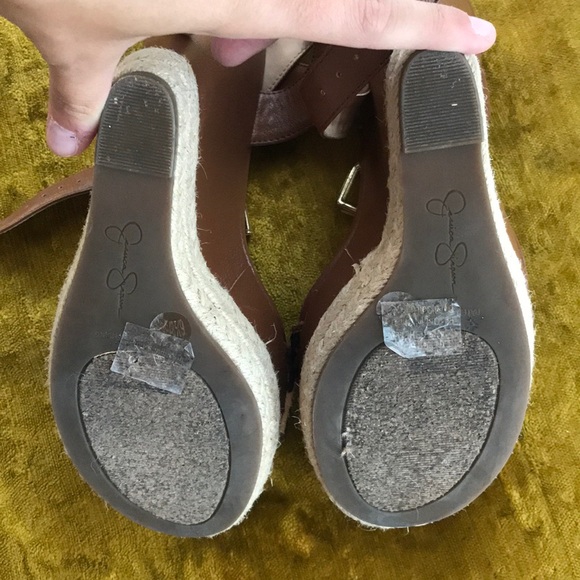 Jessica Simpson Animal Print Wedges - Picture 3 of 3